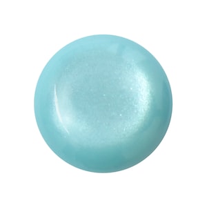 6 Polaris Cabochons - soft light blue - 8 mm, 10 mm, 12 mm - Cabochons for jewelry production - ninfea/ shimmering