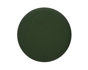 6 uds. Polaris Cabochons verde oscuro - 10 mm /12 mm /16 mm/ 20 mm - mate