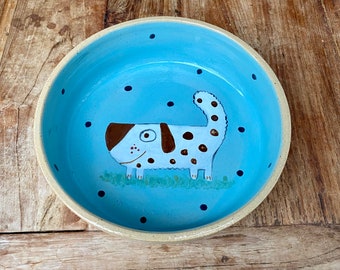 Large dog bowl, dog bowl, food bowl