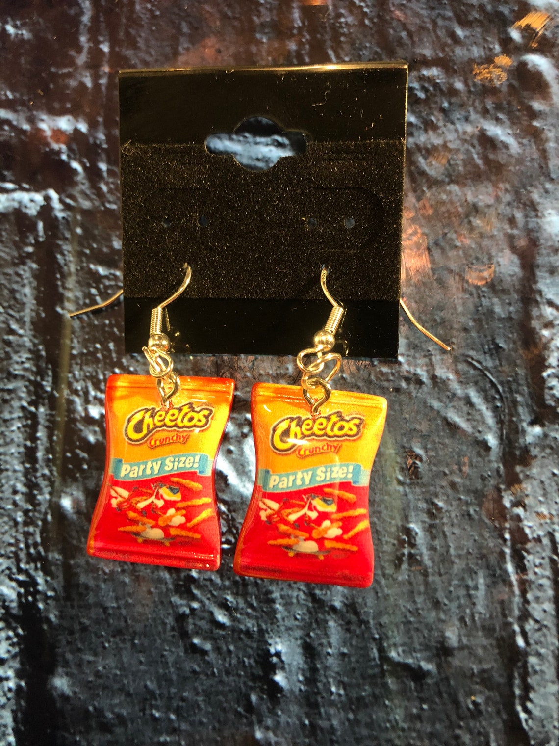 Handmade Resin Cheeto Bag Realistic Sterling Silver Etsy