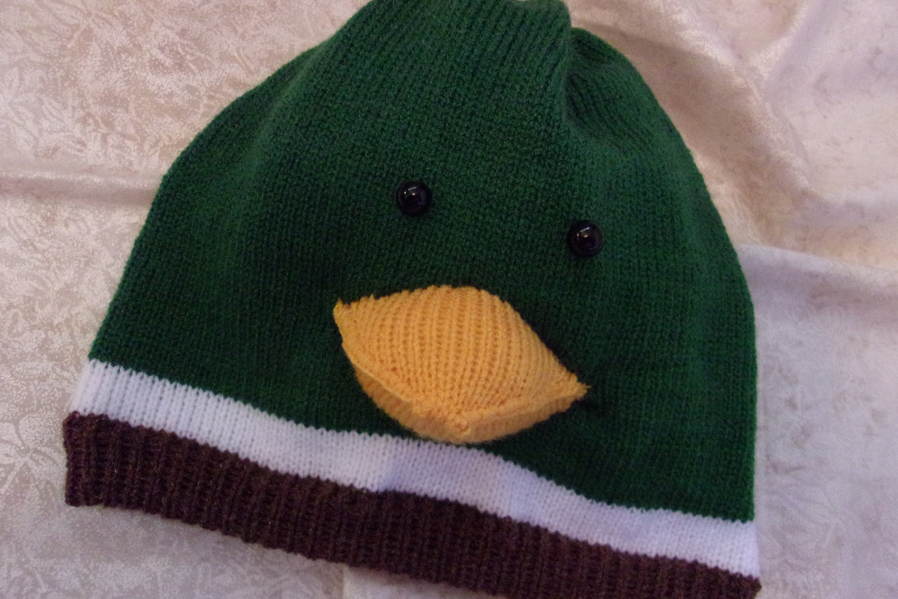 Mallard Duck Hat Duck Hunters Cap Decoy Stocking Cap Funny Etsy