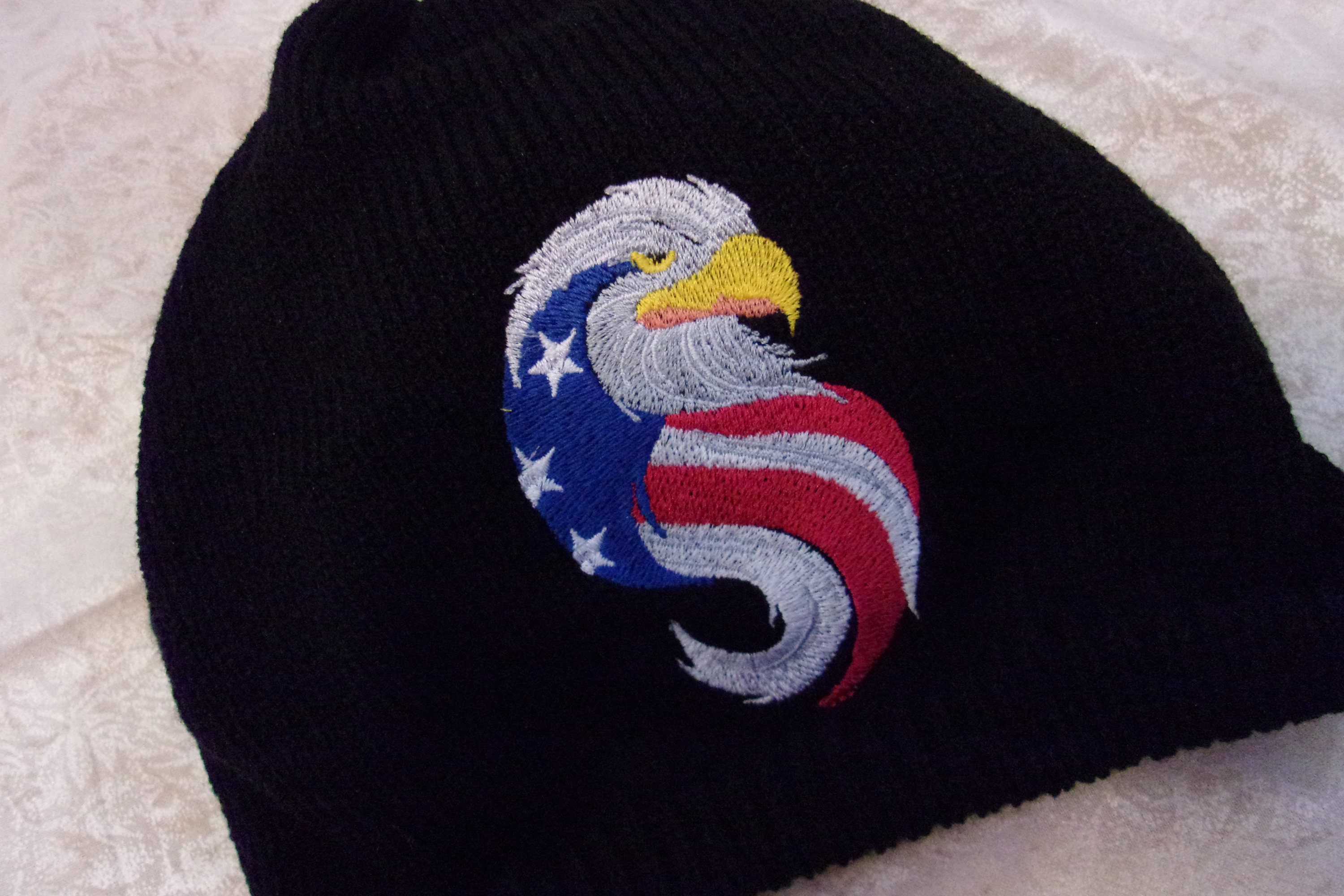 Flag Knit Hat USA 