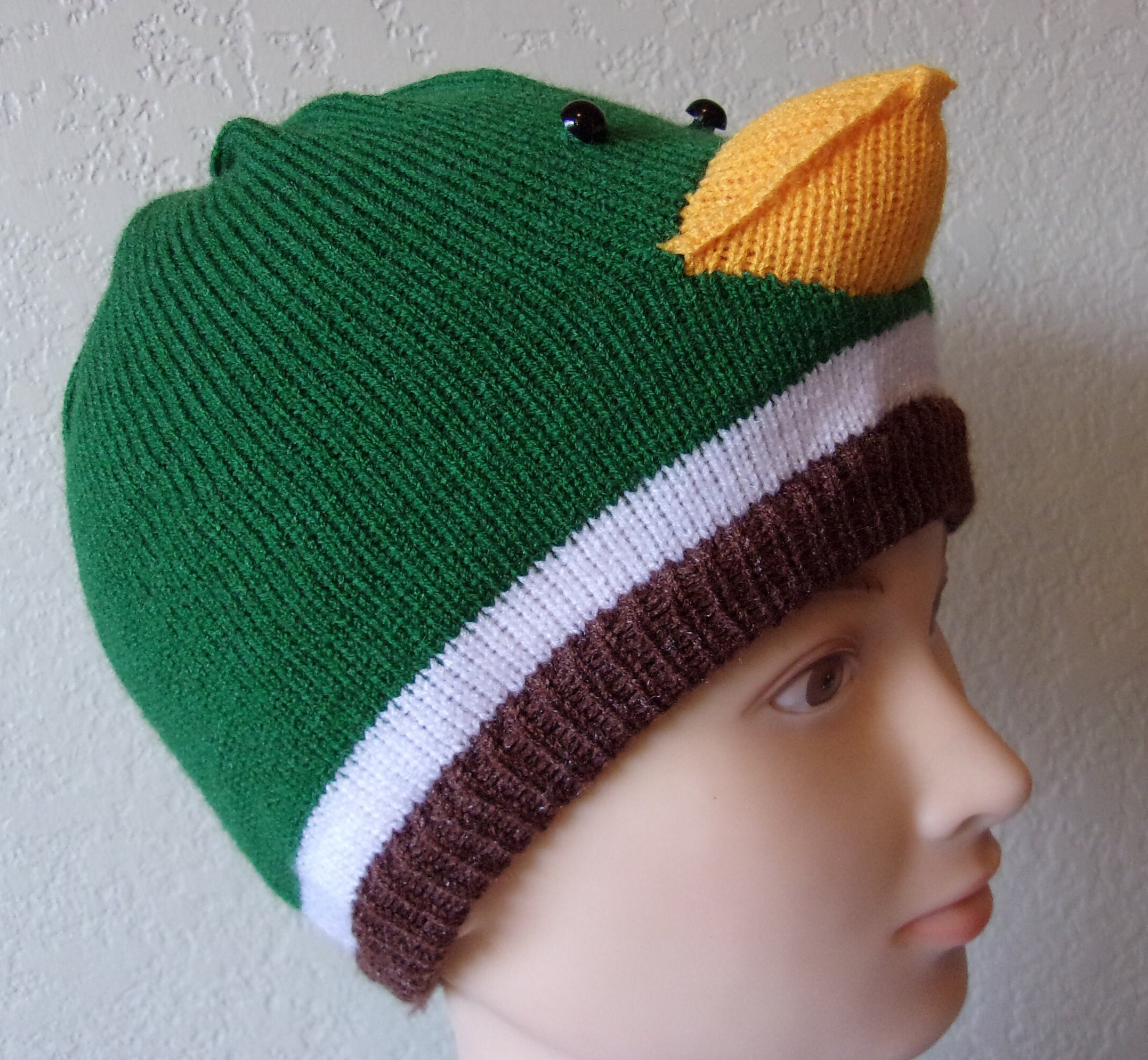 Mallard Duck Hat Duck Hunters Cap Decoy Stocking Cap Funny Etsy