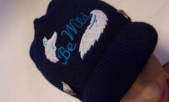 stocking cap with brim