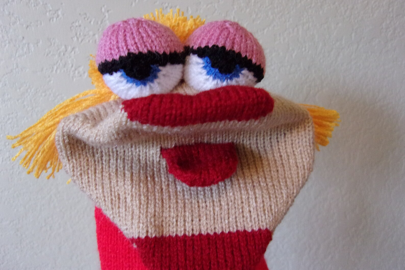 Sock Doll Girl Sock Puppet Educational Puppet Christmas Gift