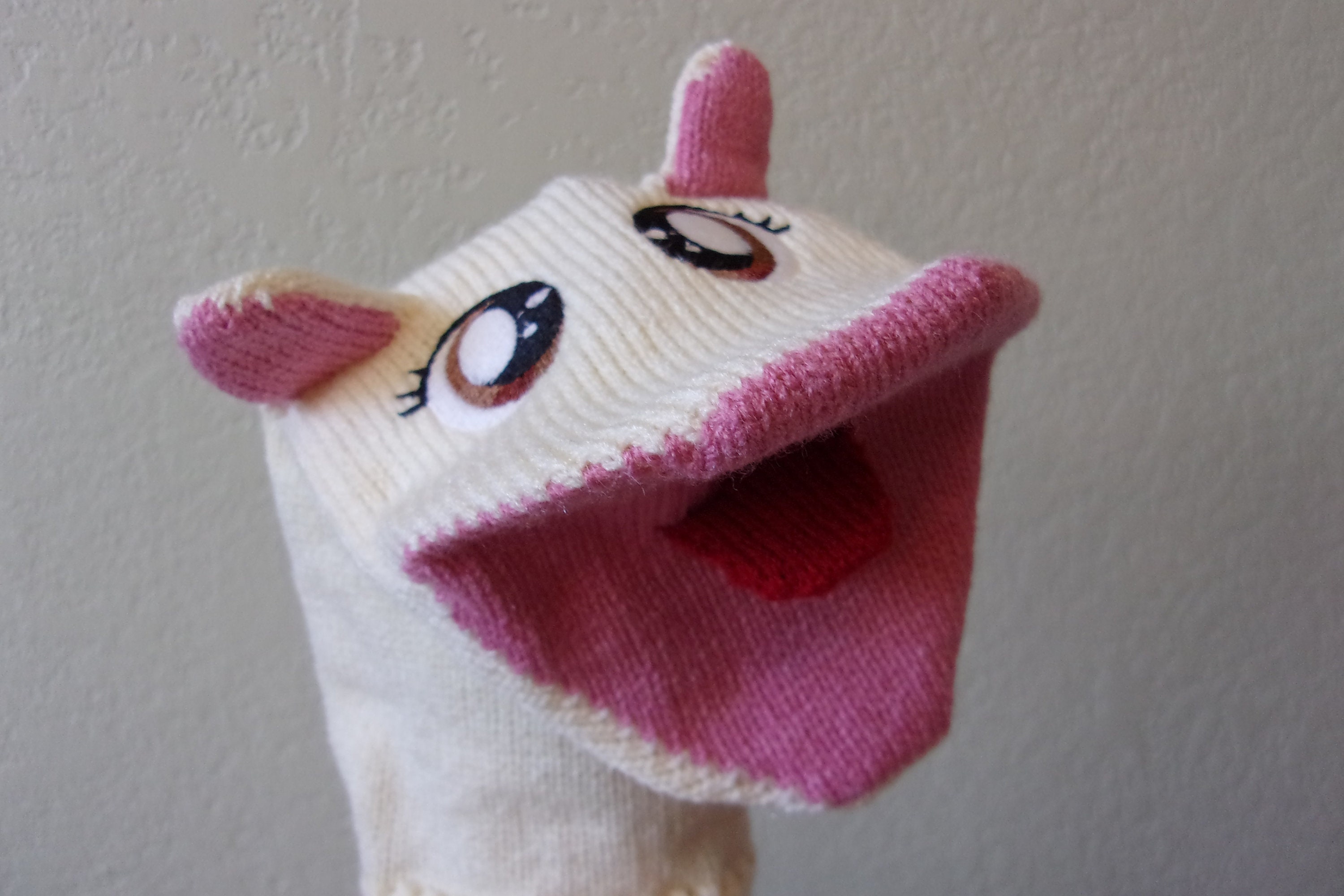 Little lamb hand puppet sheep sock puppet therapeutic and Etsy
