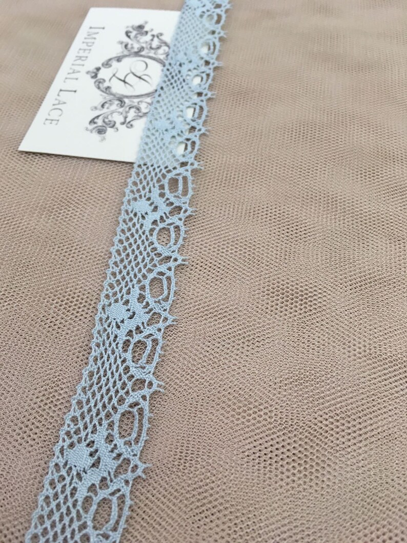 Gray chantilly Lace trimming French Lace trim, Chantilly lace trim ,Embroidery lace trim,Wedding Lace by the yard ,Veil lace MK00294 image 2