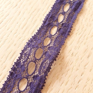 Blue Lace Trim French Lace Chantilly Lace Bridal Gown lace Spitzenstoff Wedding Lace gray Lace Veil lace Lingerie Lace MK00432