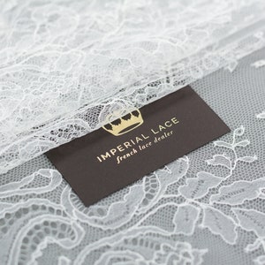 80 cm of Ivory Chantilly lace trim French lace trim Bridal lace Lingerie Lace Scalloped, Eyelash lace Floral Lace Veil lace fabric MB00389