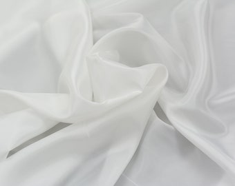 Ivory Brunello lining fabric, Ivory lining, Elastic lining fabric, Lining Fabric, Fabric by the Yard, Wedding dress fabric Z00528