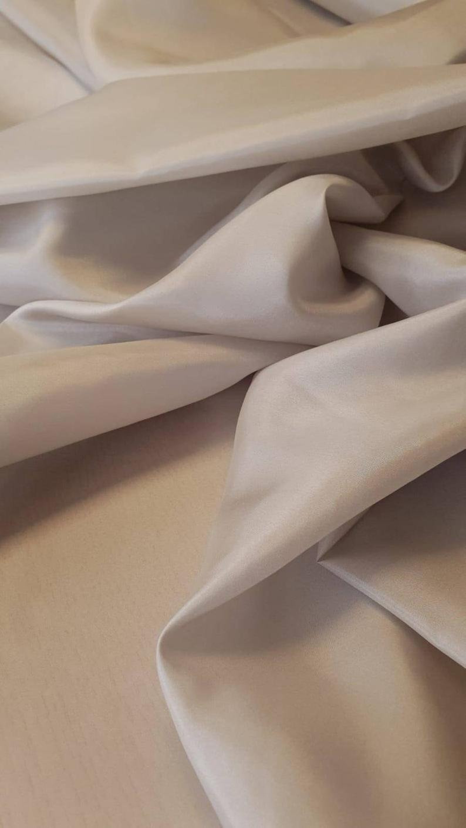 Gray silk lining fabric Gray silk lining Silk lining fabric Etsy