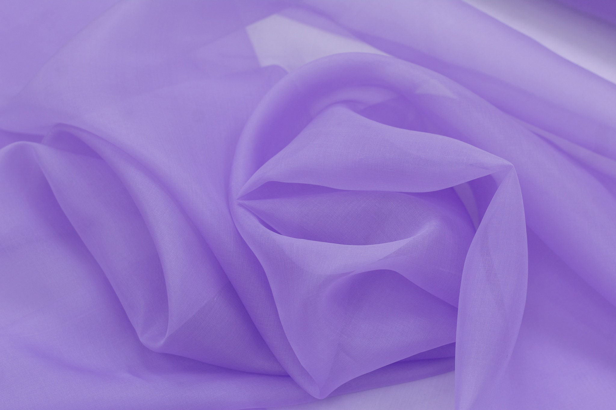 Buy Purple Silk Organza Pure Silk Organza Fabric Bridal Silk Online in