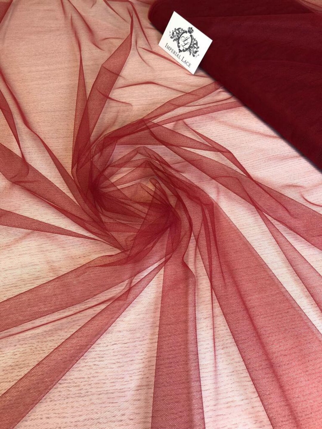 Red Tulle Fabric  OnlineFabricStore