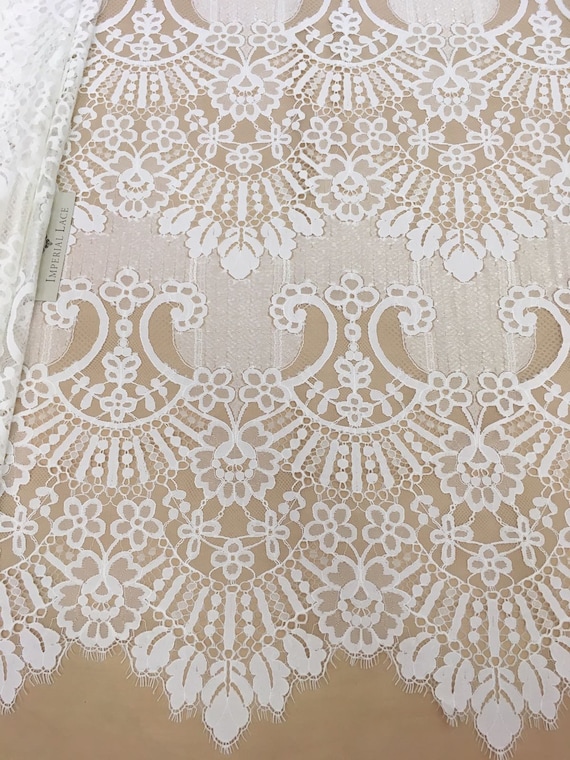 Spanish lace fabric deals