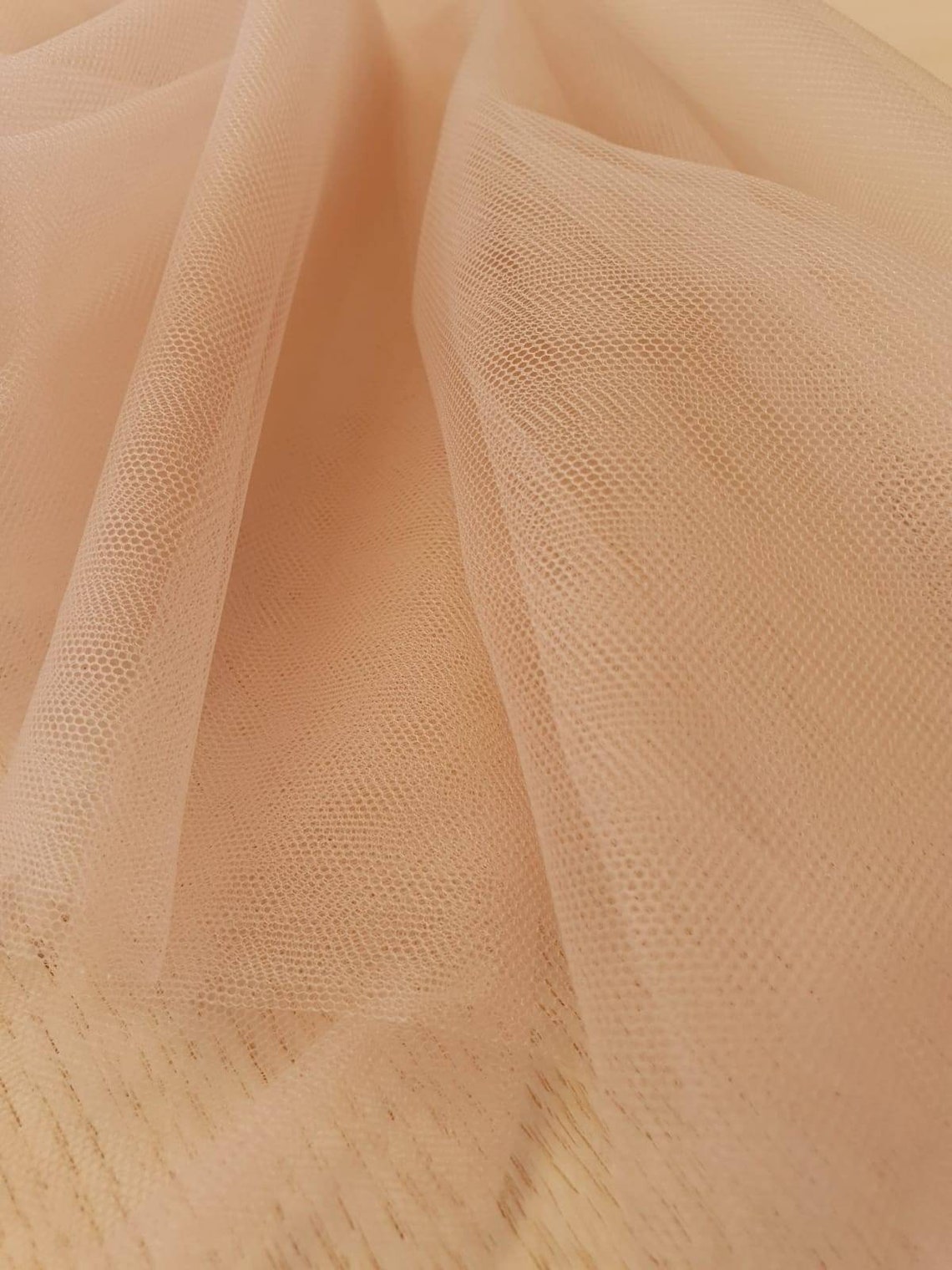 Nude Tulle Fabric Lingerie Beige Net Skin Color Fabric Etsy