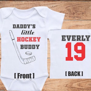 Hockey baby onsies for baby boy hockey outfit hockey baby gift hockey baby shower gifts hockey onesies baby hockey gifts baby hockey outfit