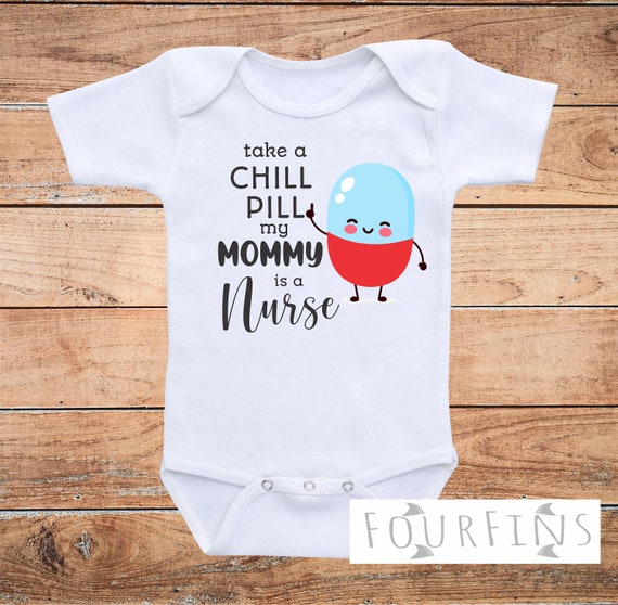 toddler baby nursing shirts My Mommy is a Nurse Baby Clothes for Boys Nurse Baby Onsie for