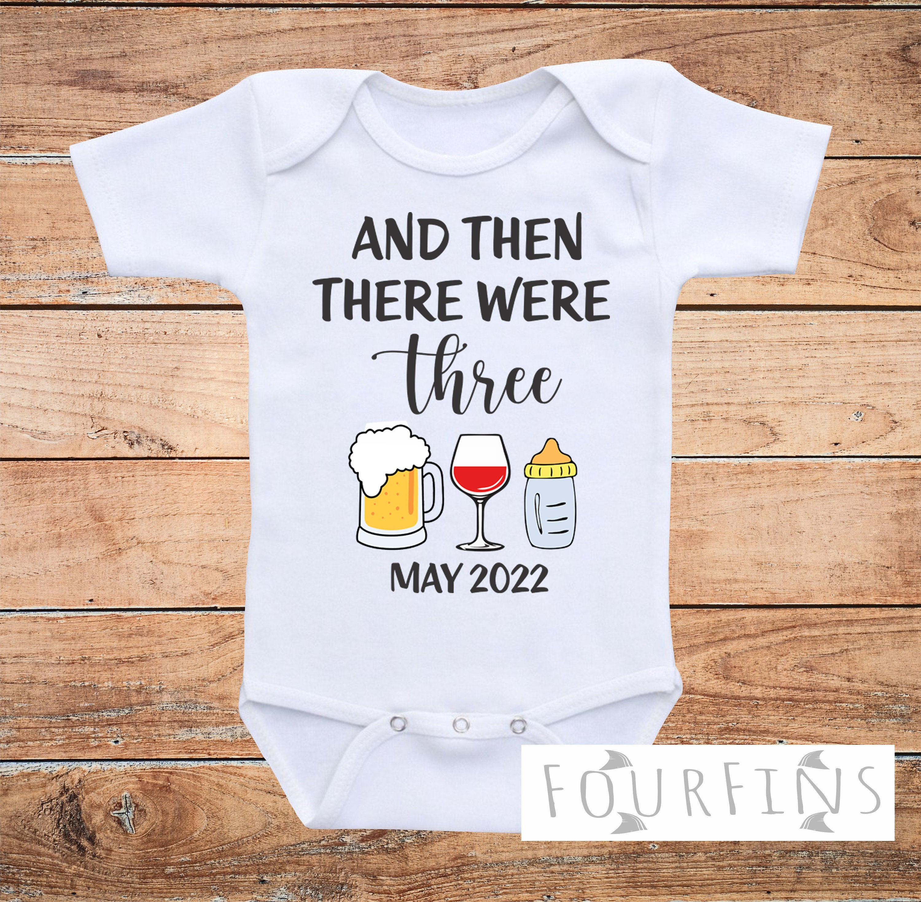 Funny baby cheap announcement onesies