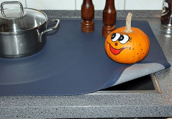 Couvre-plaque De Cuisson En Silicone 61.5x53 Cm - Antidérapant, Résistant à La Chaleur, Protège La Plaque à Induction | Tapis Protection Plaque Vitrocéramique