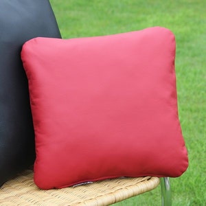 Cushion Cover Genuine Leather away 40 x 40 cm Lounge cushion, chair cushions, back cushions, kidney cushions, cushions, leather cushions image 10