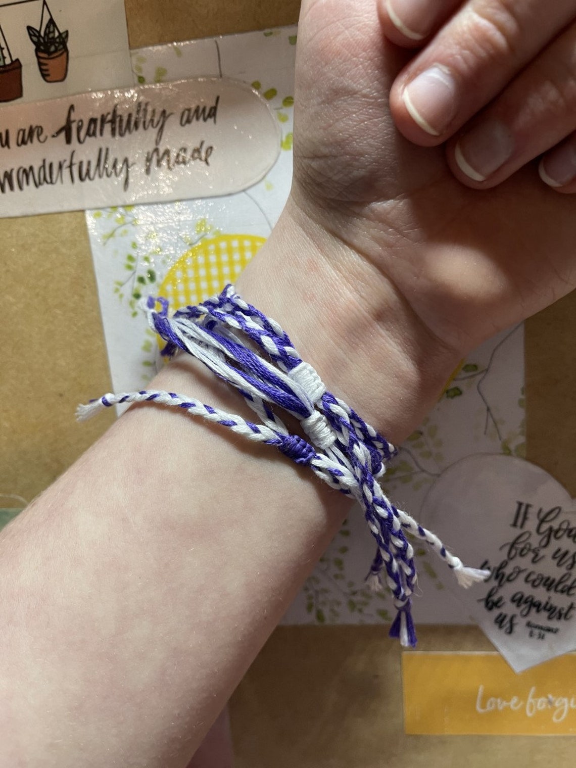 Migraine and Chronic Migraine AWARENESS BRACELET 3Piece Set Etsy