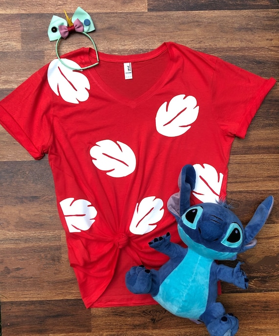 Disney Lilo & Stitch Stitch in Red Hawaiian Shirt Soft Plush