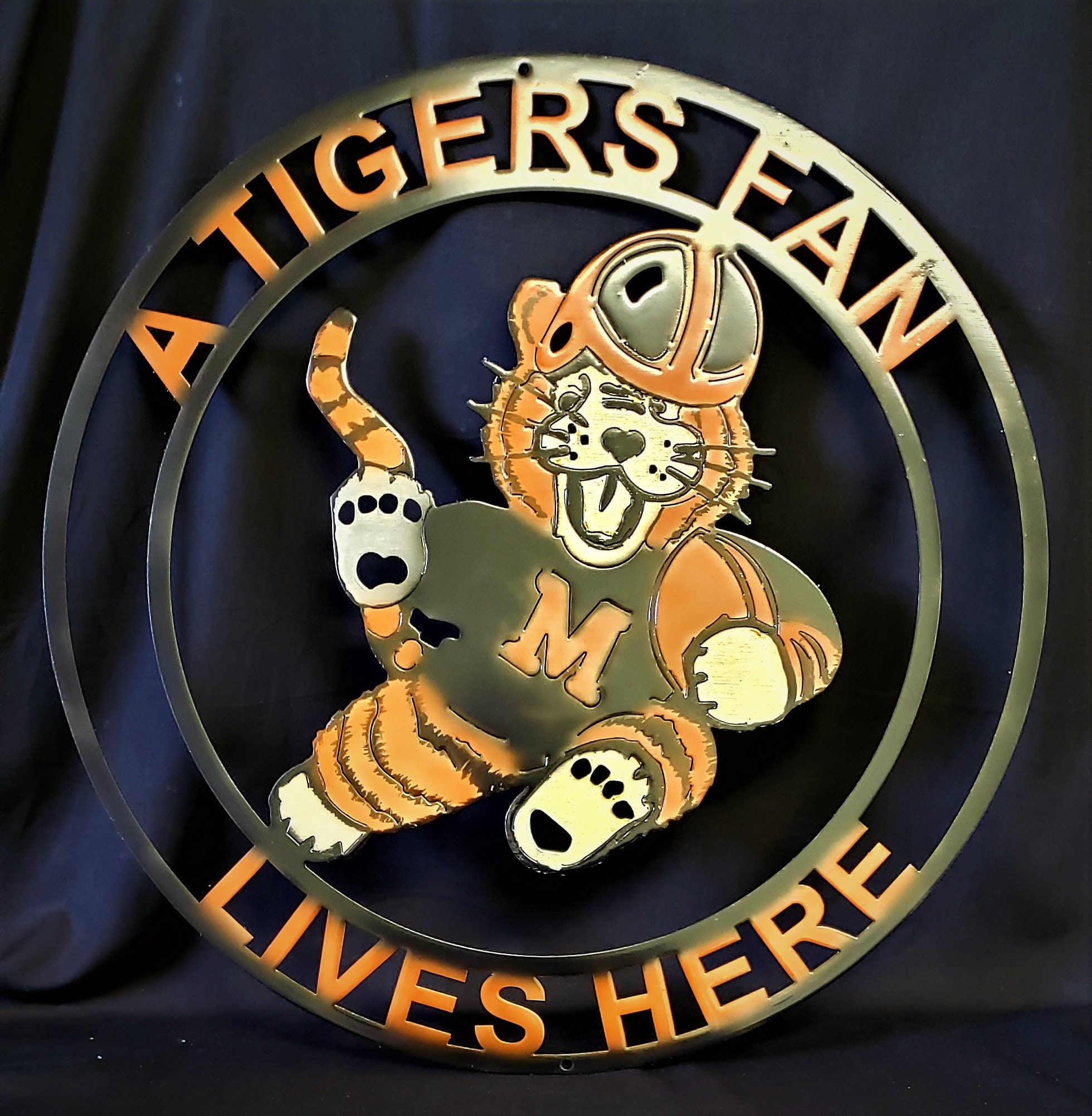 A Tigers Fan Lives Here OBIE Massillon Ohio | Etsy