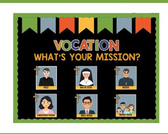 Catholic Vocations Bulletin Board: What's Your Mission