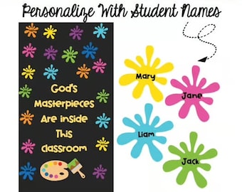 Christian Back-to-School Door Decor: Masterpieces