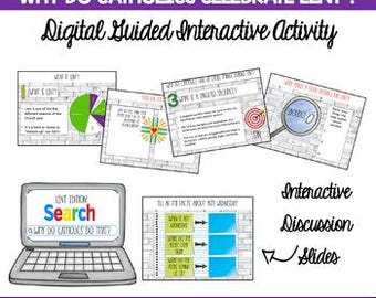 Catholic Lent Activity Bundle: Presentation and Game