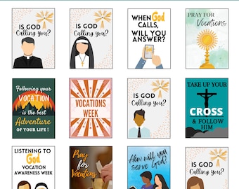 Catholic Vocation Posters