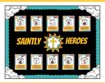 Catholic Saints Bulletin Board: Saintly Heroes