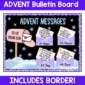 Mural de Advento: Mensagens de Natal (Download Digital)