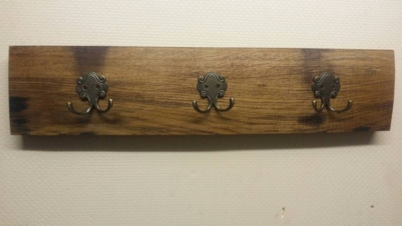 Schlüsselbrett aus alter Fassdaube