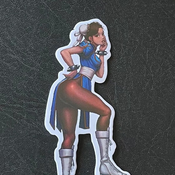 Chun-Li 'Idle' Vinyl Sticker