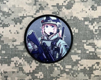 Modern Warfare U.S. Army Ranger Gal Morale Anime Patch