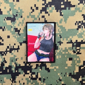 Black Lagoon Revy Pinup Manga Morale Anime Patch