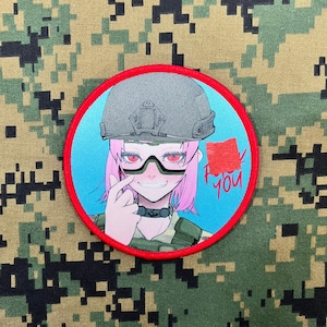 Modern Warfare Anime Girl Waifu Offensive Morale Anime Patch
