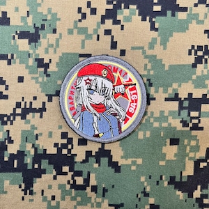 9A-91 Russian T-Doll (Tactical Doll) Girls' Frontline Morale Anime Patch