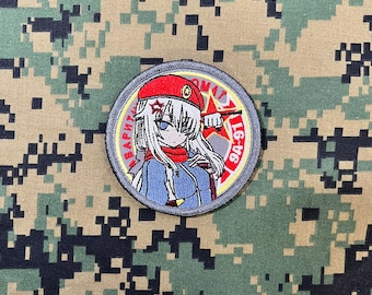 9A-91 Russian T-Doll (Tactical Doll) Girls' Frontline Morale Anime Patch