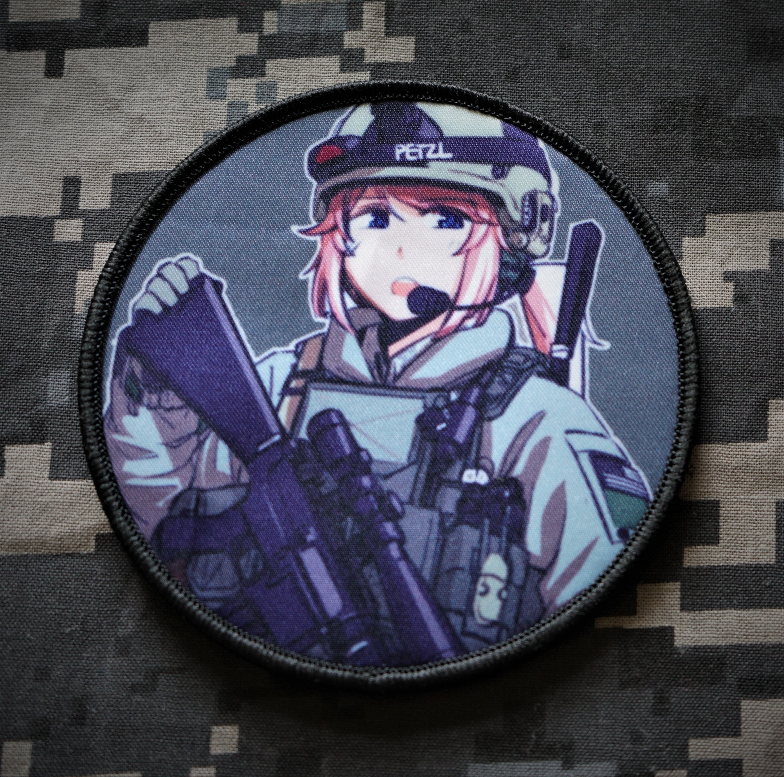 Military Patches Anime 