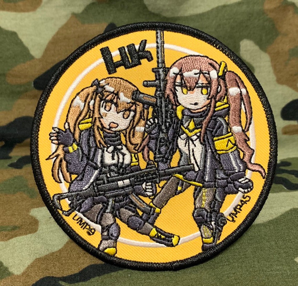 Girls Frontline UMP 9 & UMP 45 Airsoft Morale Anime Patch | Etsy