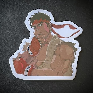 RYU &#39;Portrait Selection&#39; Vinyl Sticker