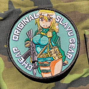 Girls Frontline 'FNC Choco' Airsoft Morale Anime Patch