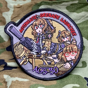 AGS-30 T-Doll (Russian Tactical Doll) Girls' Frontline Morale Anime Patch
