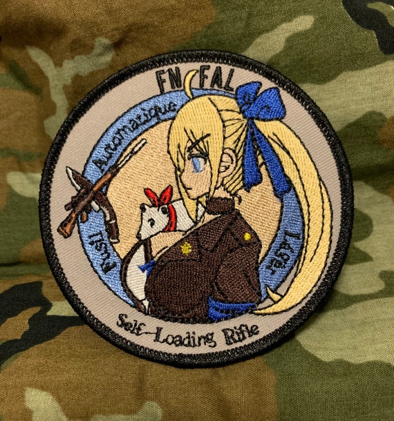 New Anime Girls Frontline UMP9 Actical Patch Embroidered Badge