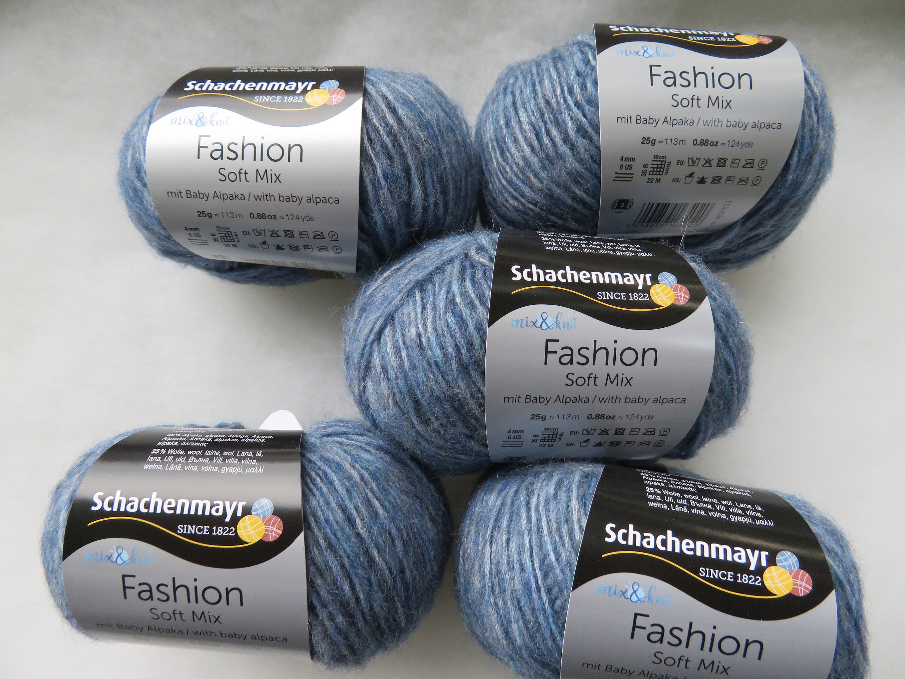 5 of SOFT MIX Schachenmayr Wool
