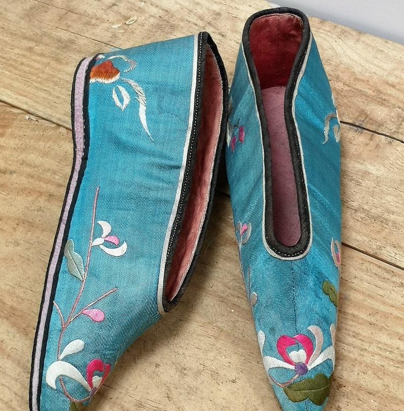 Chinese Slippers Vintage Lotus Shoes Foot Binding Shoes Chinese Slippers Vintage Lotus Shoes Foot Binding Shoes