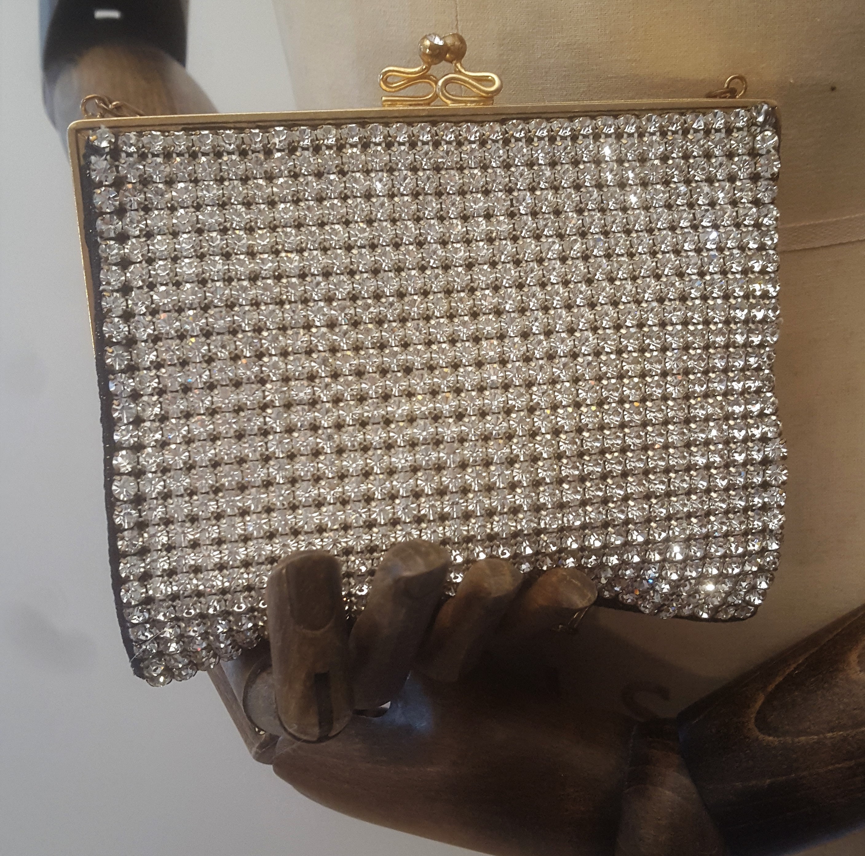 rhinestone purses clutch