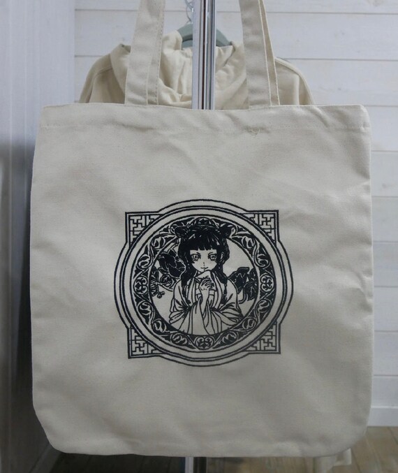 Apothecary Manga Tote Bag
